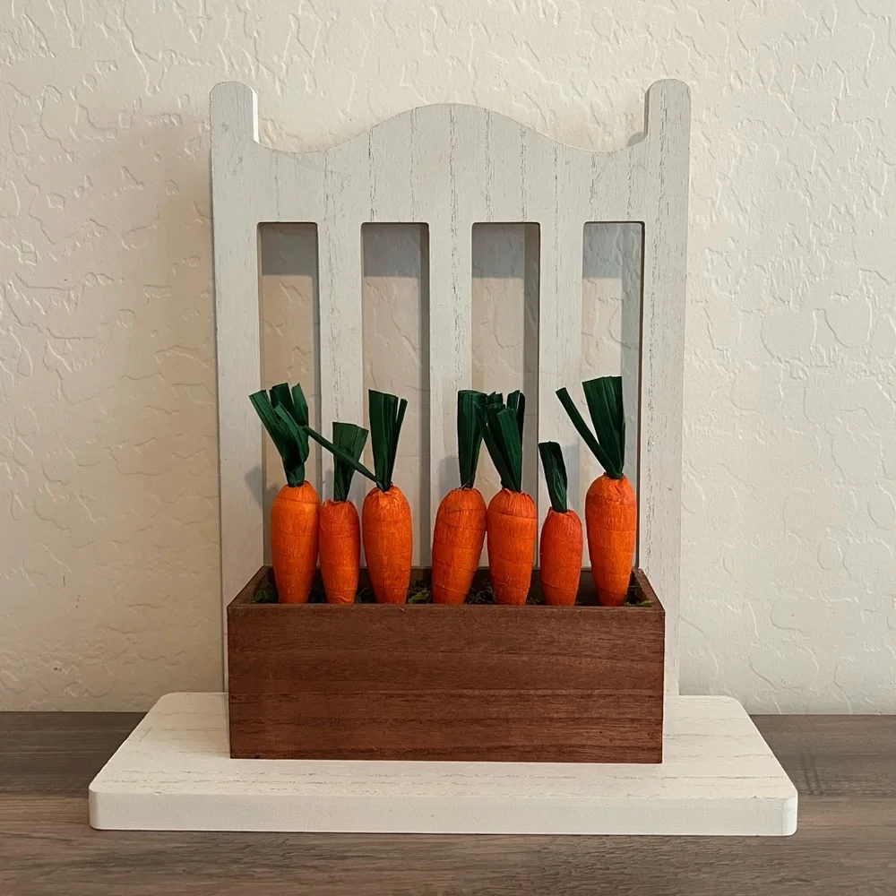 Target Bullseyes Playground Potted Carrots Easter Spring Decor
